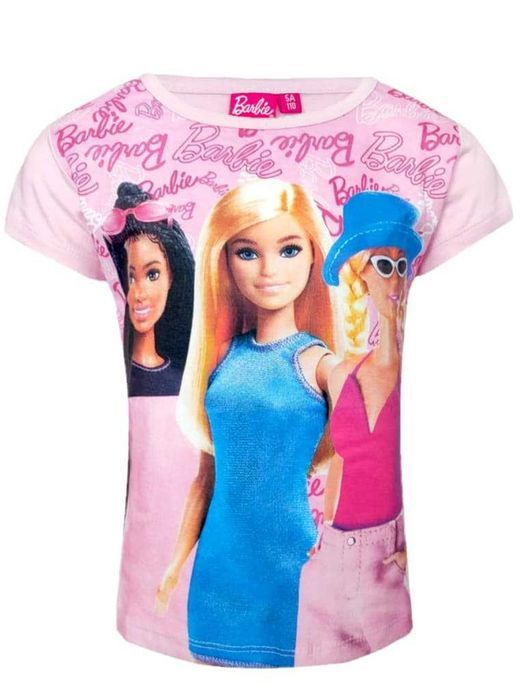 Piżama dziecięca bluzka krótkie spodenki komplet Barbie 98