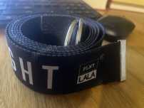 PLNY materialowy pasek do spodni LALA czarny unisex Tede one size HH