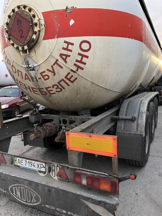 Газовоз цистерна газова, обмін