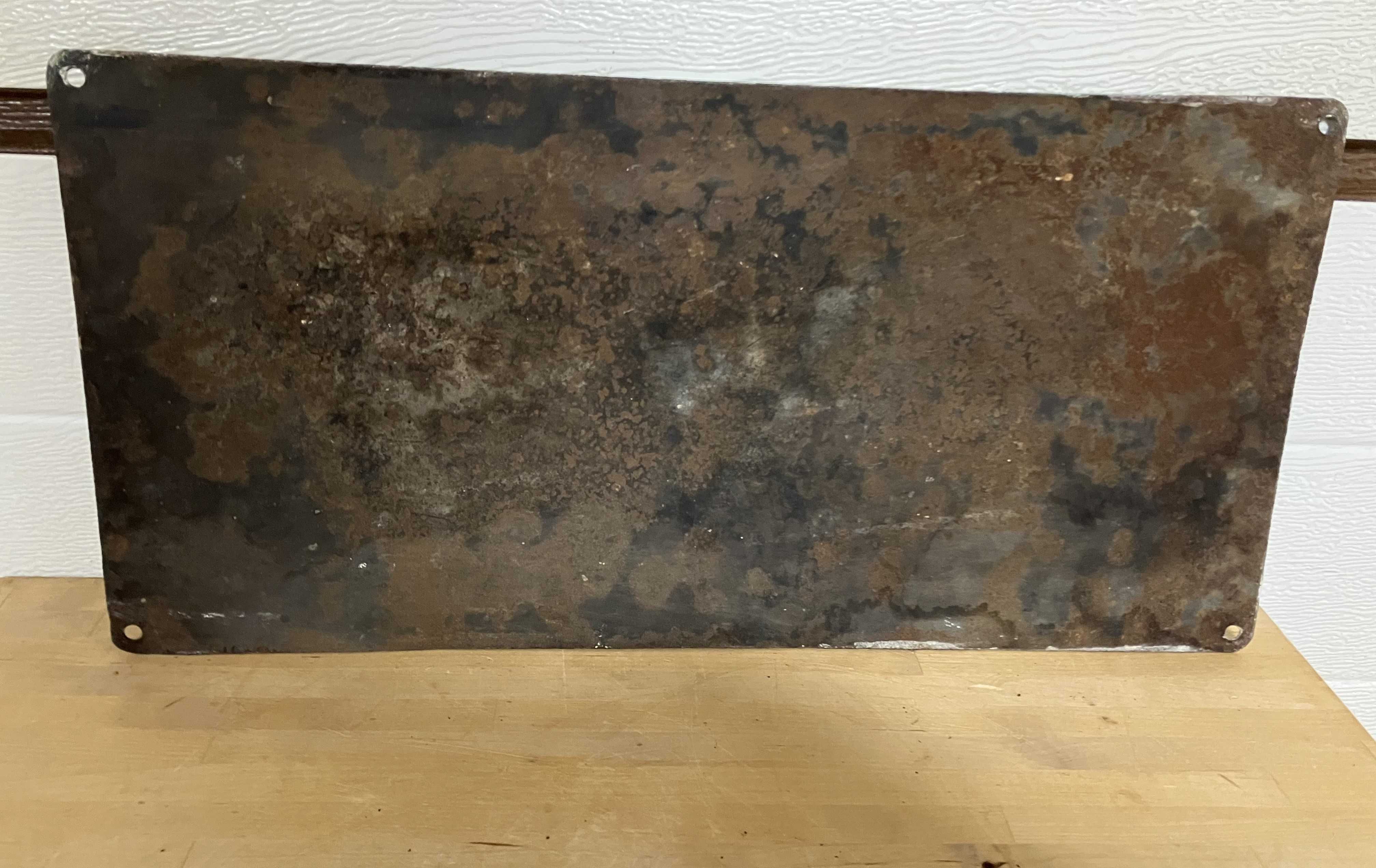 Szyld Emaliowany KSIĄŻĘCE PIWA TYCHY Tyskie 50x24 Przedwojenna