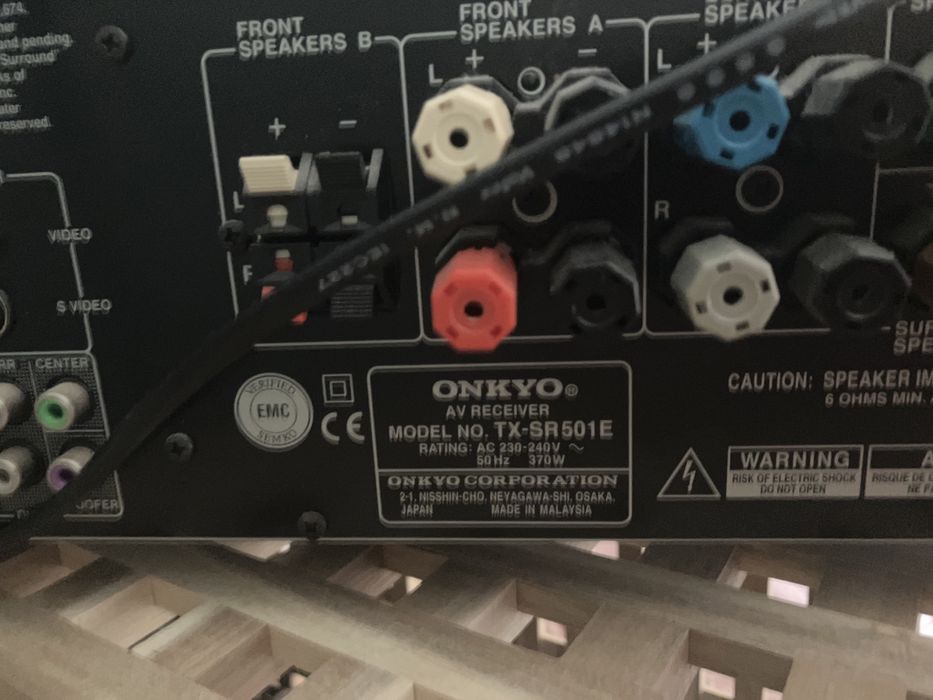 Zestaw Onkyo + Kolumny Denon