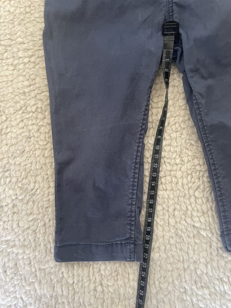 Spodnie bawełniane chinos H&M 74