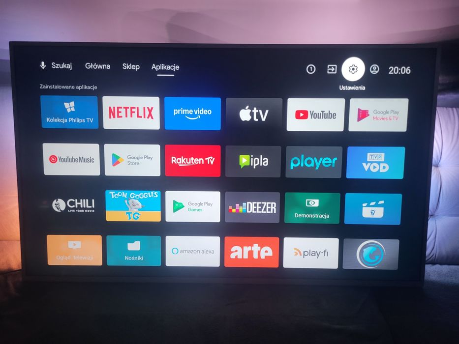 Philips 58cali Android, 4K UHD