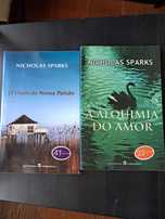 Livros  nicholas sparks " diario da nossa paixão/ a alquimia do amor