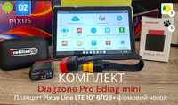 Комплект! Автосканер Ediag mini Diagzone pro + Планшет Pixus 10" LTE