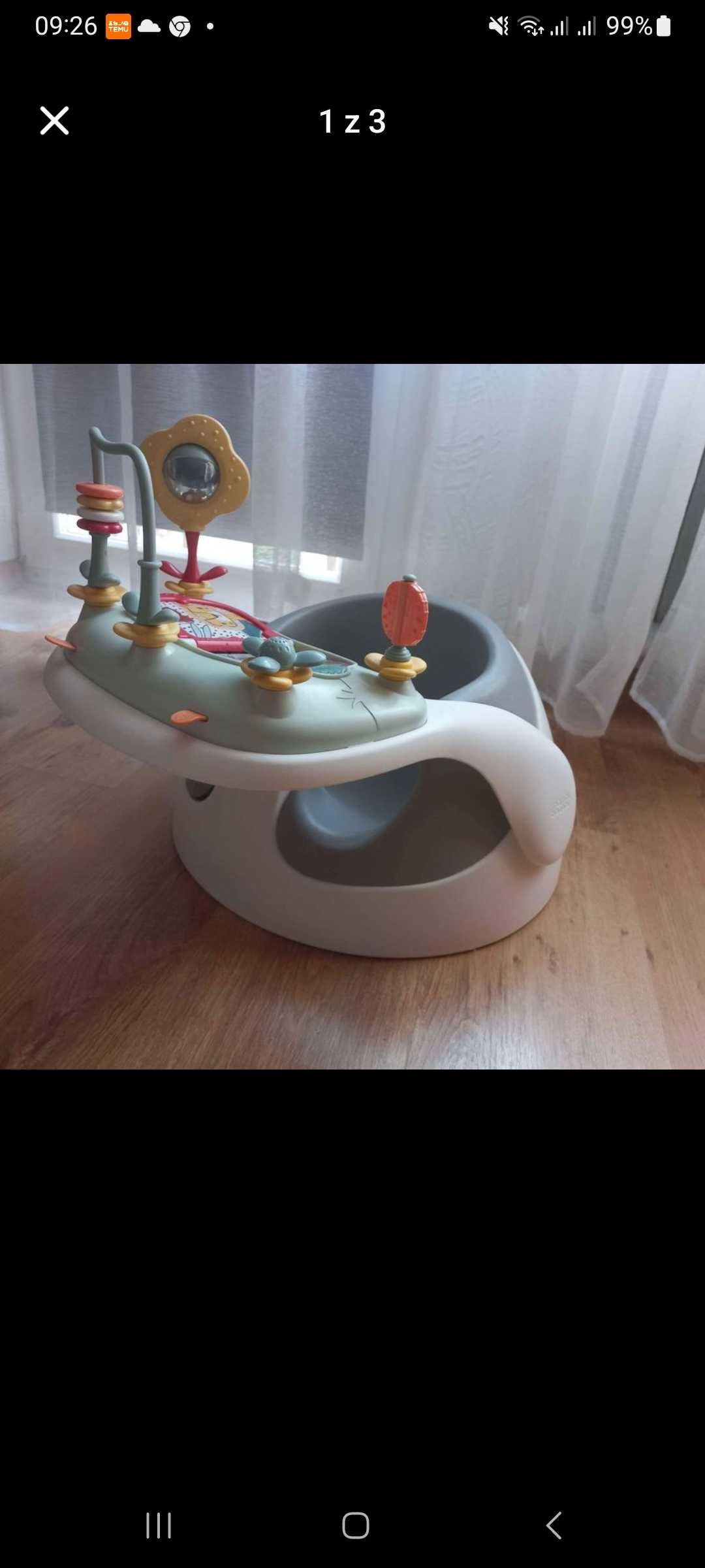 Krzeselko z tacką edukacyjną Mamas&Papas