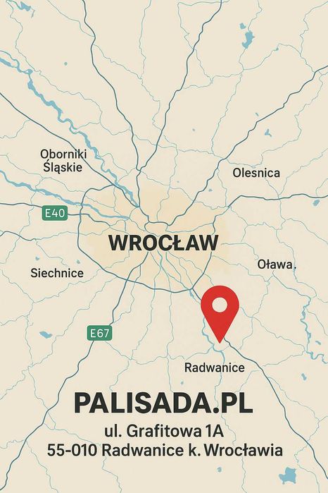 Płot panelowy Ogrodzenia GOTOWE ZESTAWY OD RĘKI - Dostawa pod dom