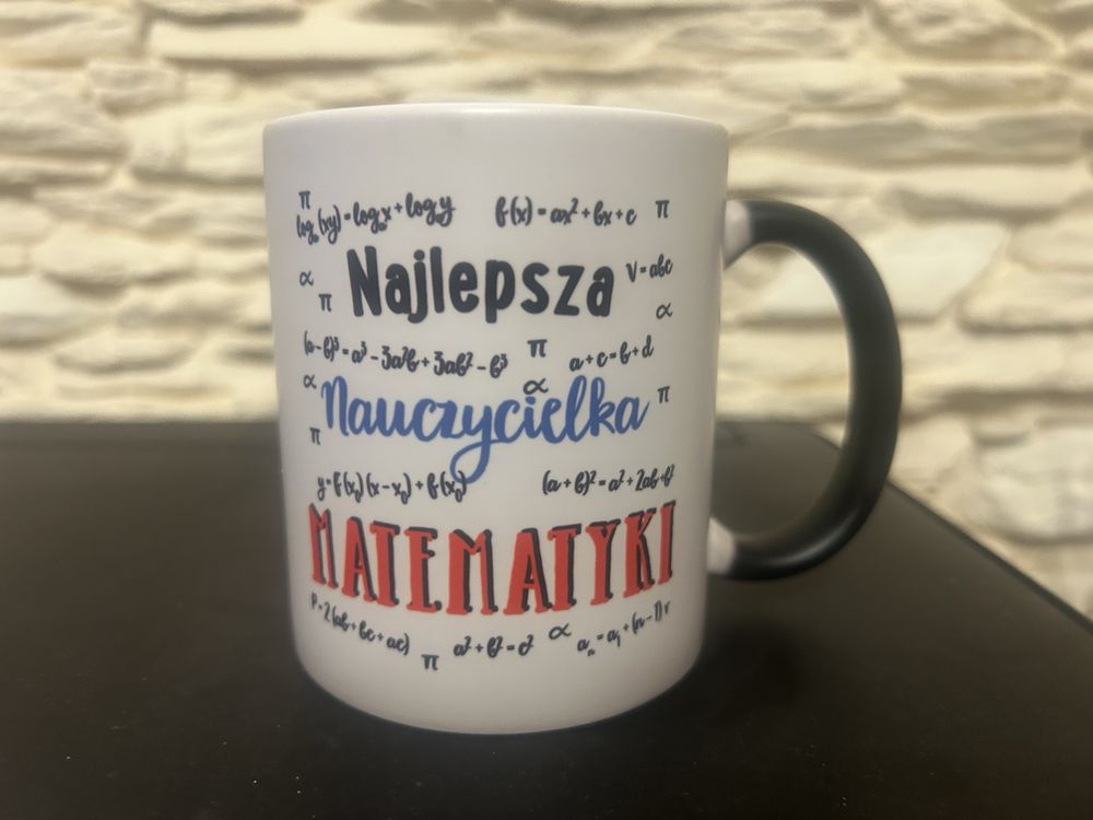Kubek magiczny najlepsza nauczycielka matematyki