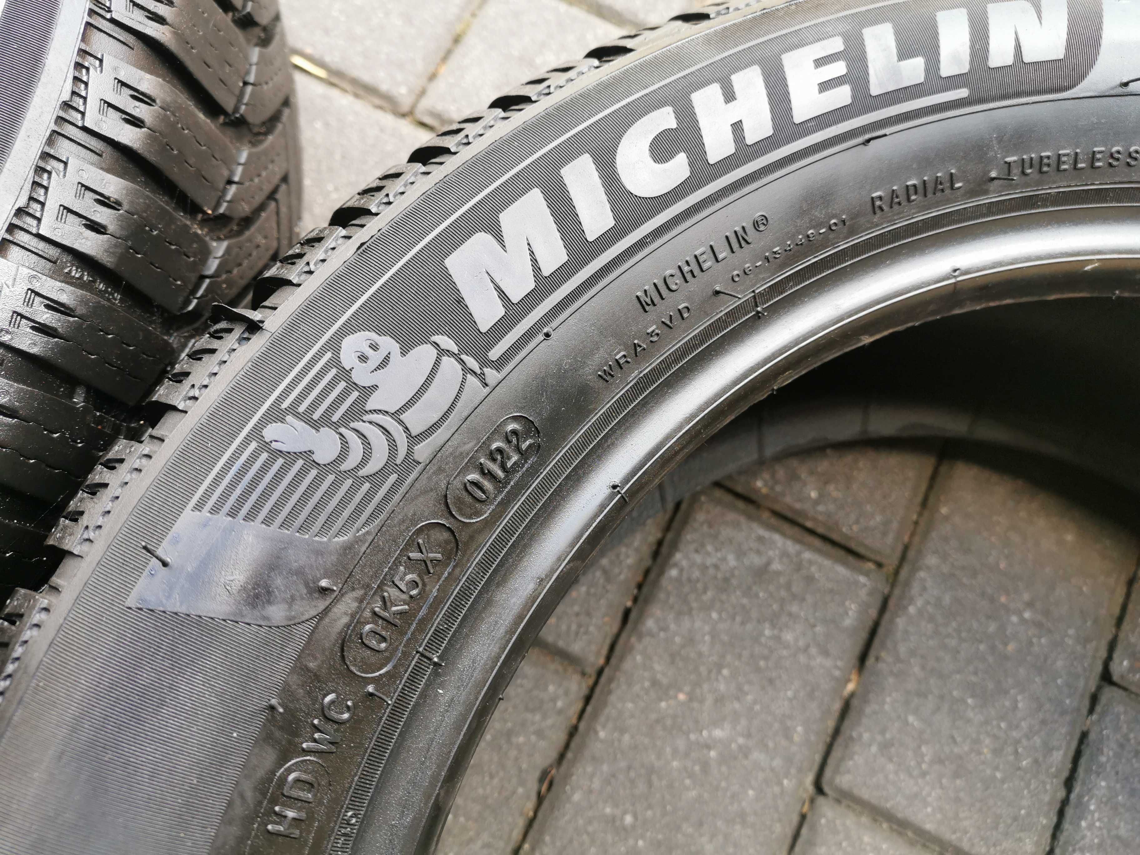 205/55 91H R16 MICHELIN Alpin6 7.5mm 2022r Zimowe jak NOWE Opony 2szt