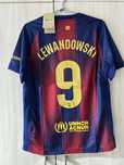 Nowa koszulka piłkarska FC Barcelona Lewandowski rozmiar S 25/26