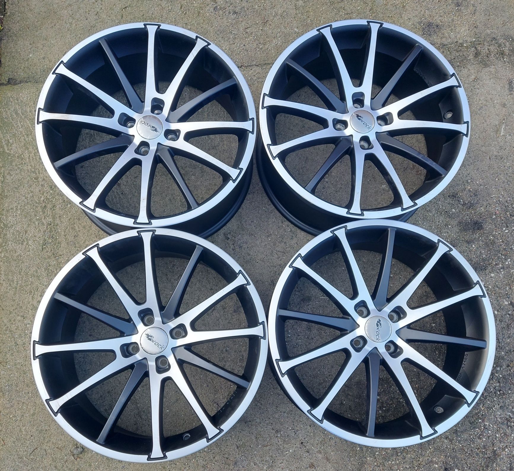 18" 4x100 Brock RC18 Bmw e30 VW Golf SEAT Alfa Romeo Opel Kia Hyundai