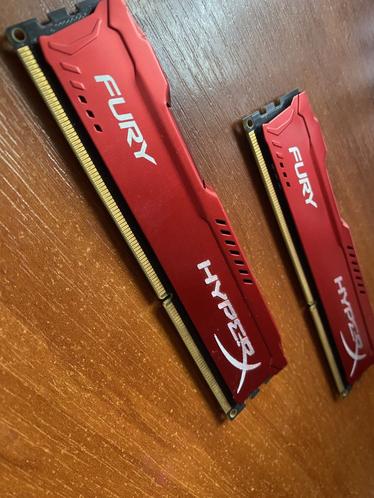 Оперативна память Hyper X fury 2x4gb 1600mhz