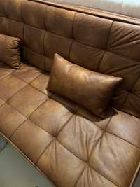 Sofa cama castanho Conforama