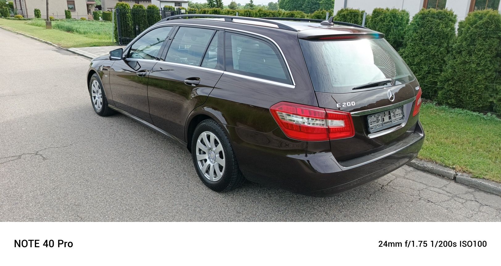 Mercedes E200 CDI  w212  2012 Webasto hak
