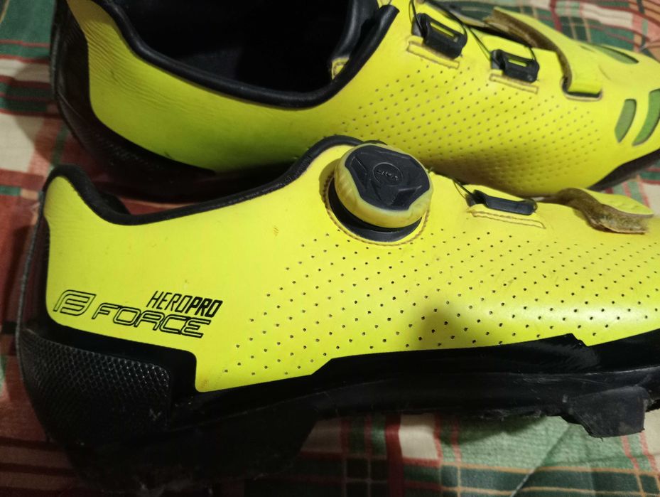 Sapatos de BTT usados n. 42 force hero pro