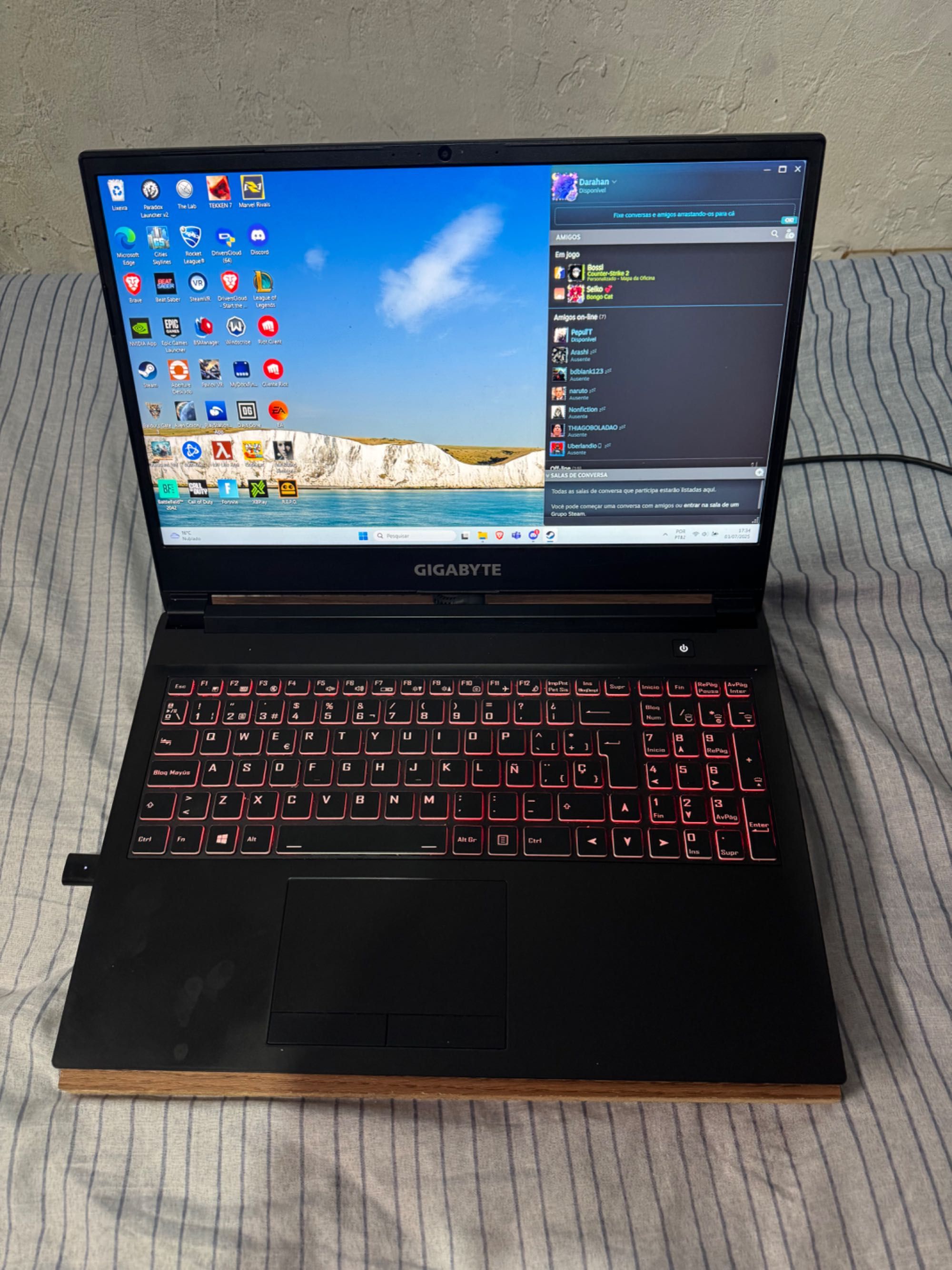 Portátil Gigabyte G5 KC RTX 3060