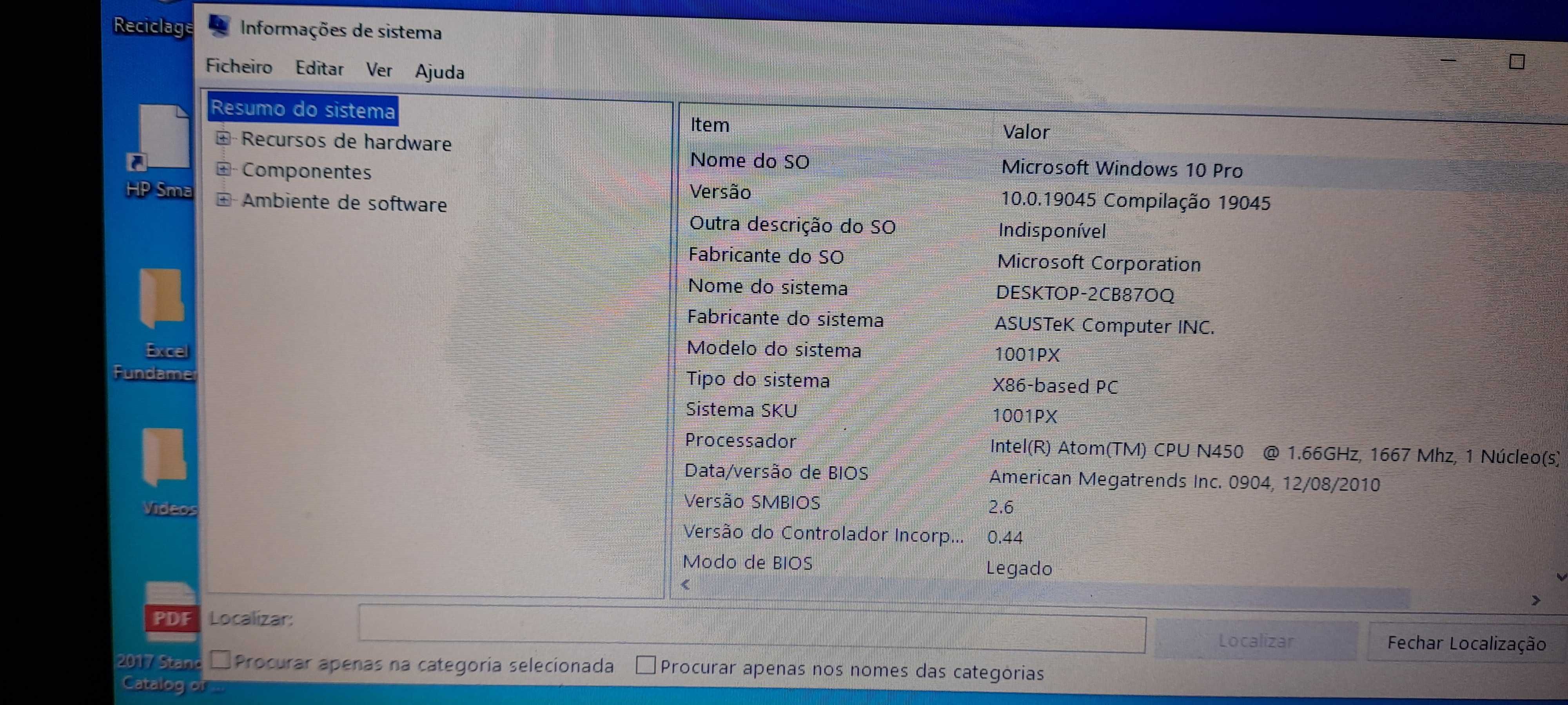 Mini portatil Asus
