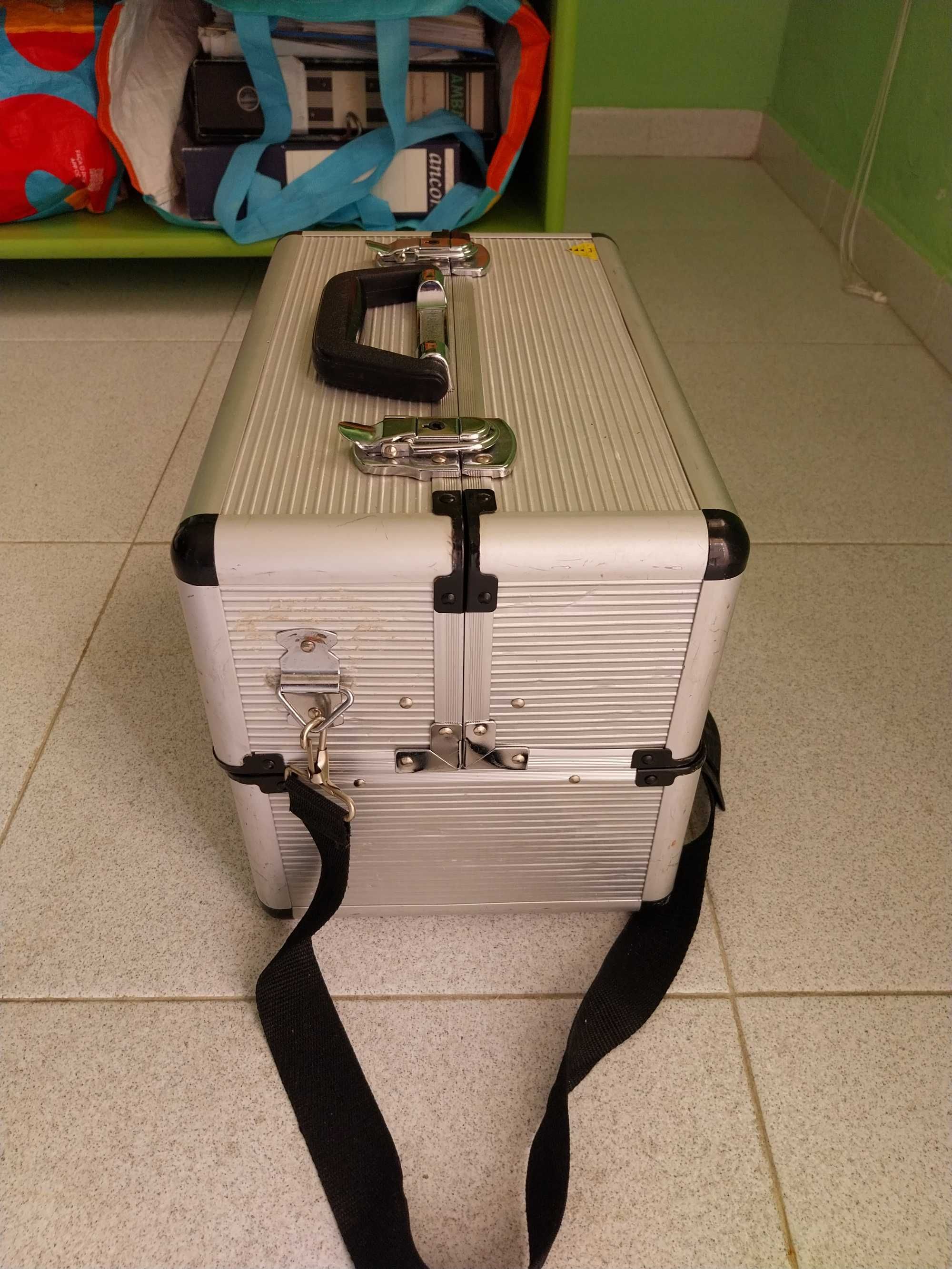 Mala arrumação aluminio