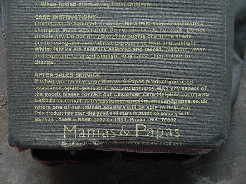 łóżeczko turystyczne MAMAS & PAPAS solidne praktycznie nowe warto
