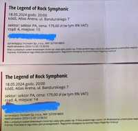 Bilety The Legend of Rock Symphonic