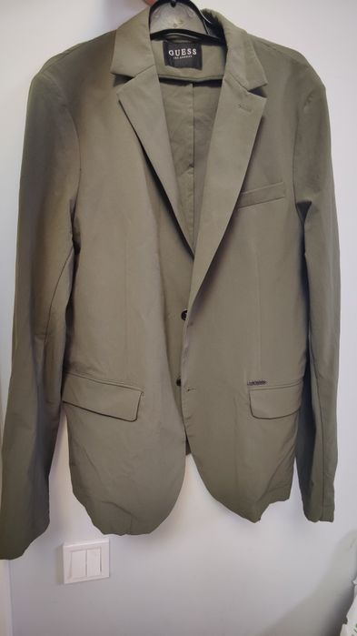 GUESS 100% Оригинал Крутой Пиджак В Идеале M/L Stretch Smart Biker