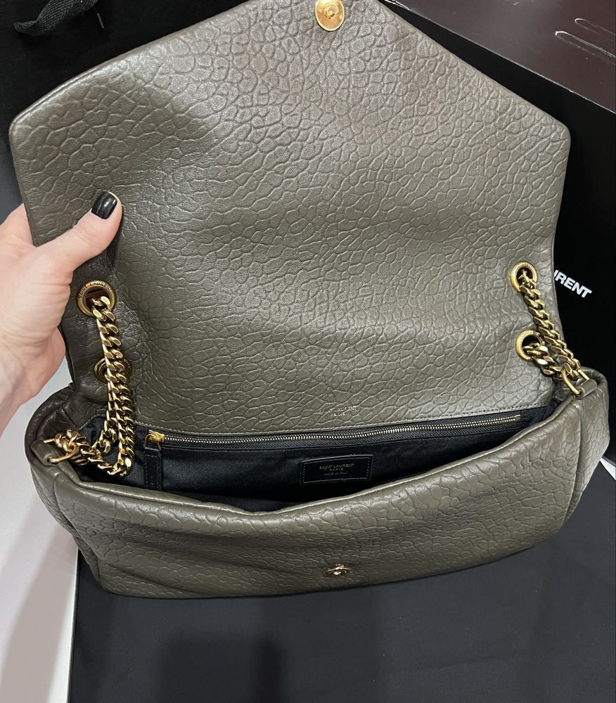 Сумка YSL Saint Laurent Calipso Large In Grained Lambskin Люкс
