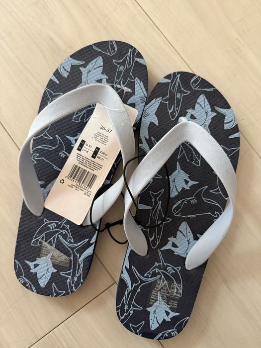 Шльопанці H&M, розмір 36–37 – нові з біркою