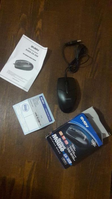 Компьютерная мышь Sven Optical Mouse CS-302