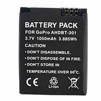 PRO004 - Bateria AHDBT-201/301 GoPro Hero 3, 3+