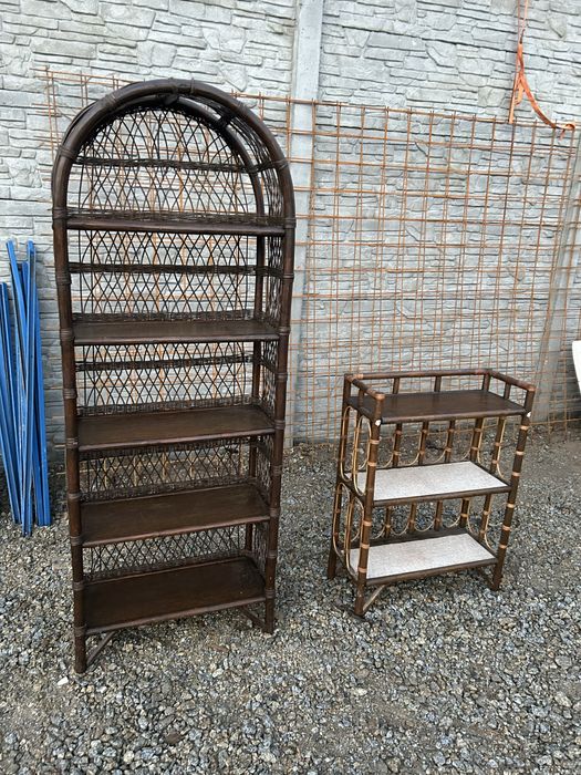 Szafki ratanowe regaly