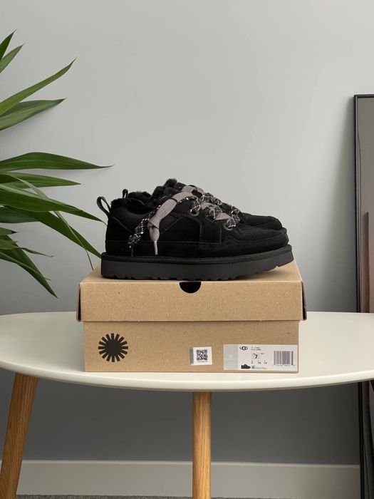 Уггі UGG Lo Lowmel Sneaker Black FUR (36-41)
