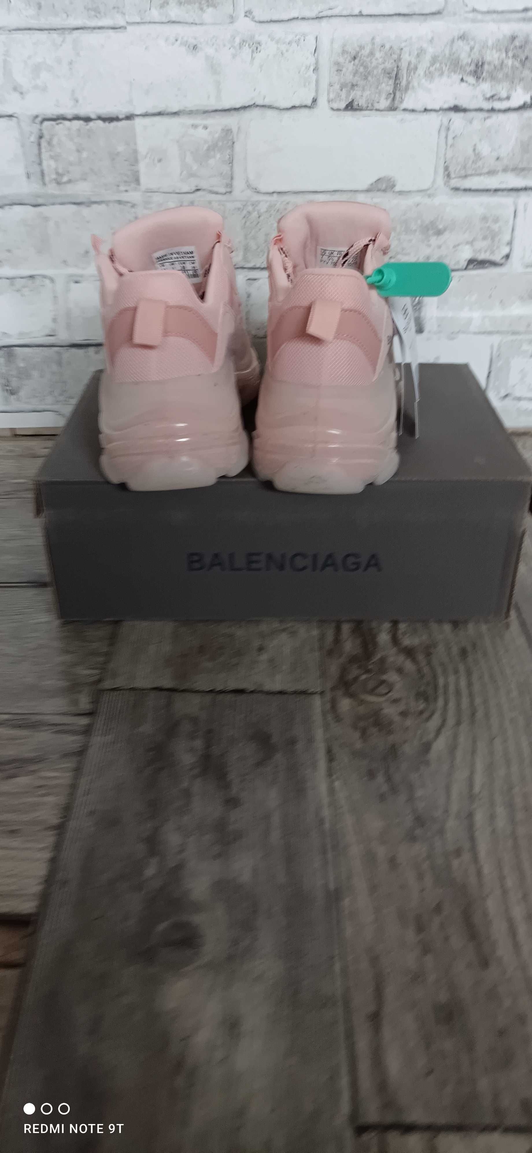 Buty Balenciaga różowe