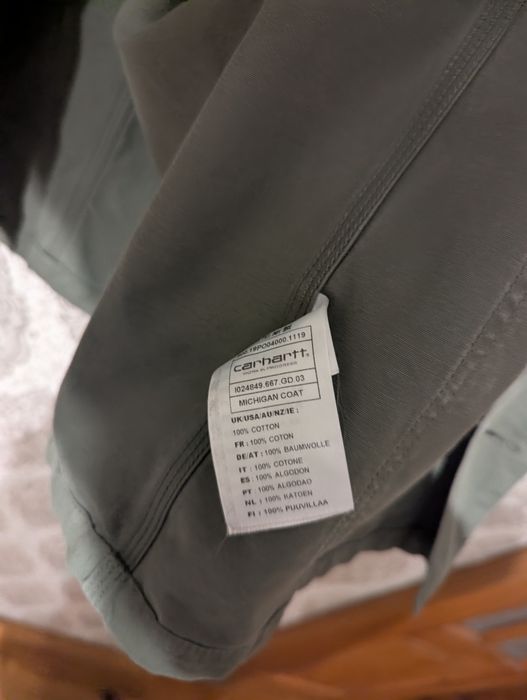 Сорочка овершот carhartt