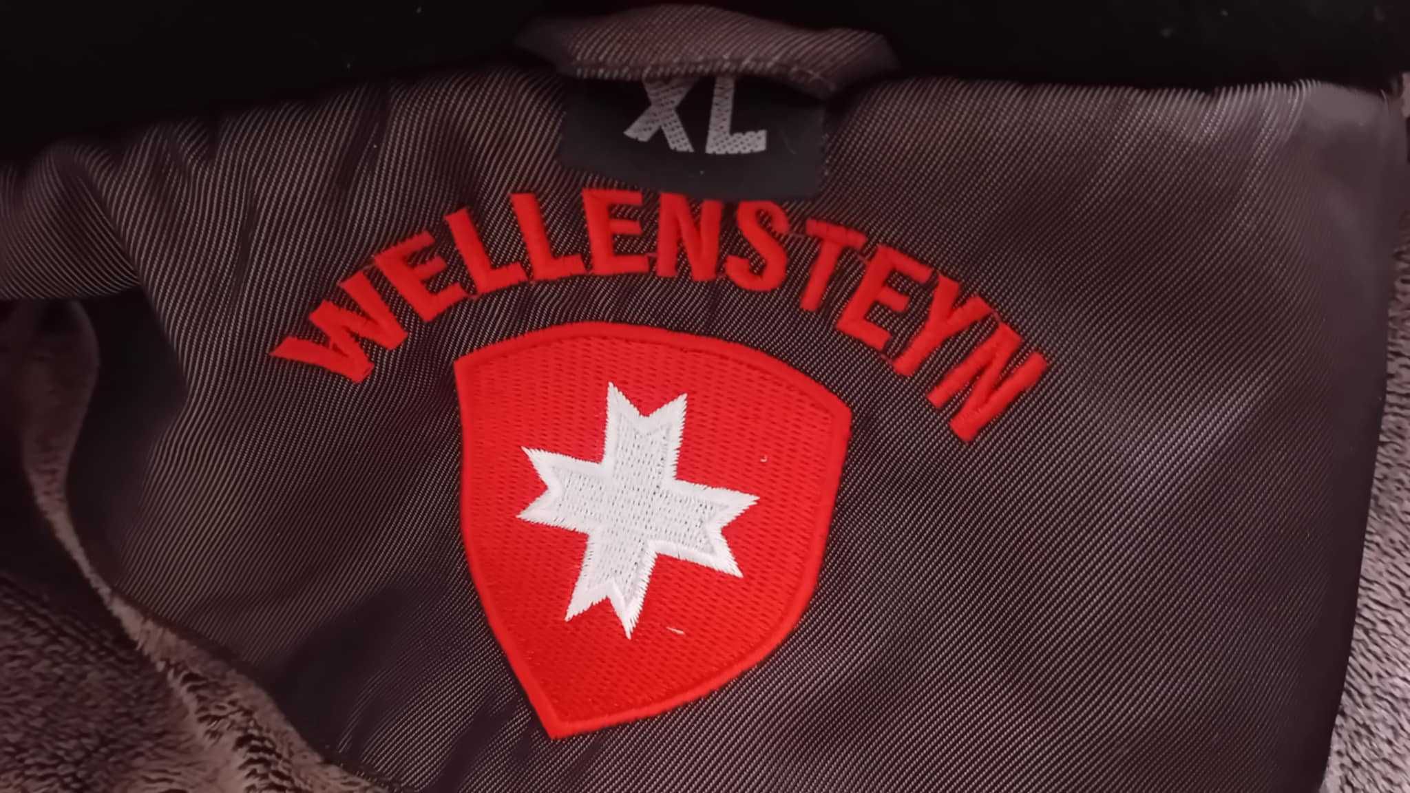 Zimowa kurtka męska WELLENSTEYN, bardzo ciepła narciarska, raz ubrana