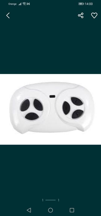 Pilot do pojazdów na akumulator typu transmiter