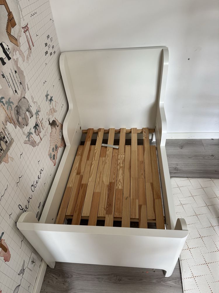 Łóżko IKEA Busunge biale