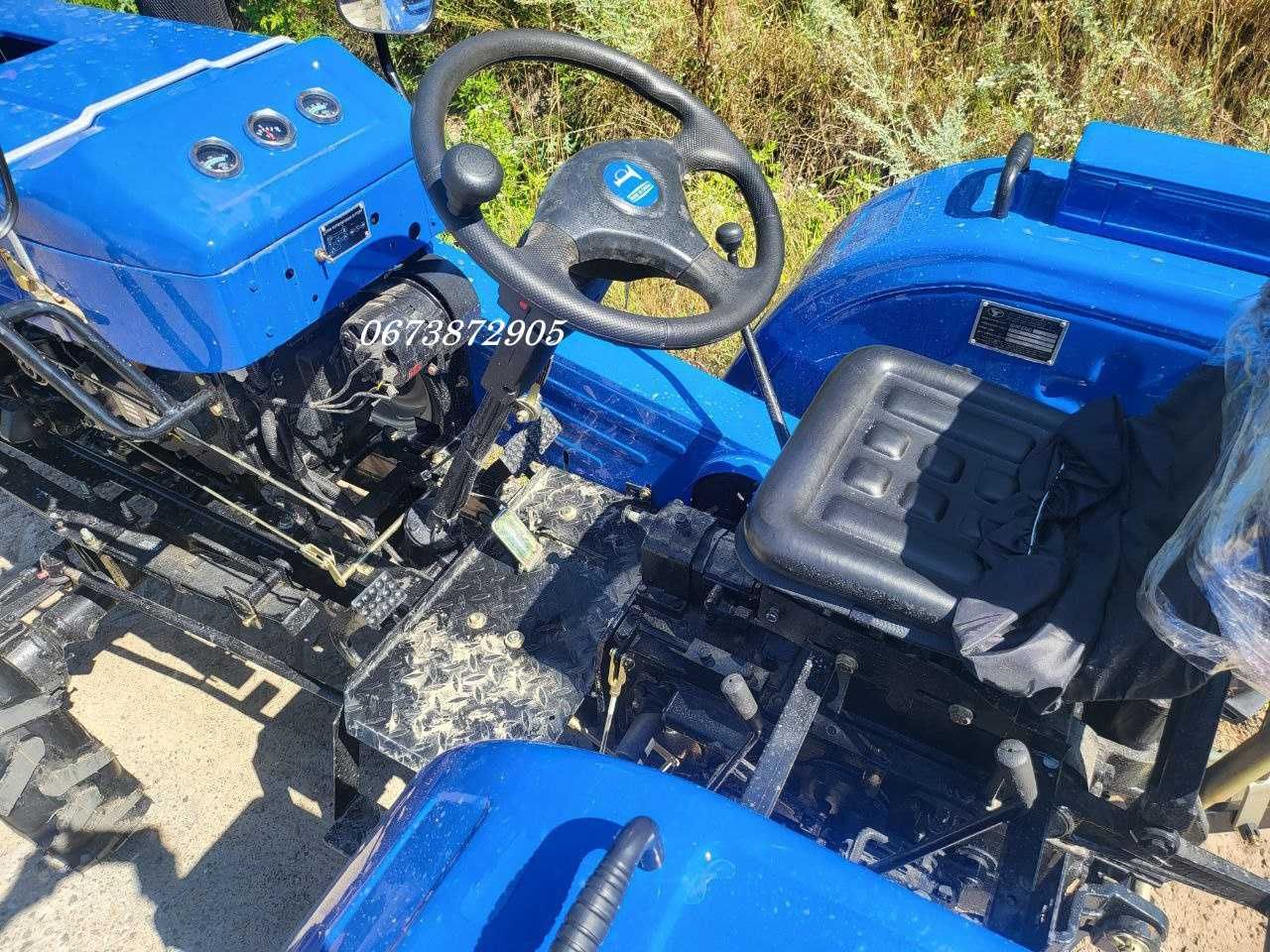 Мінітрактор Shifeng 244 BFU Шифенг Примусова гідравліка Компресор 4х4