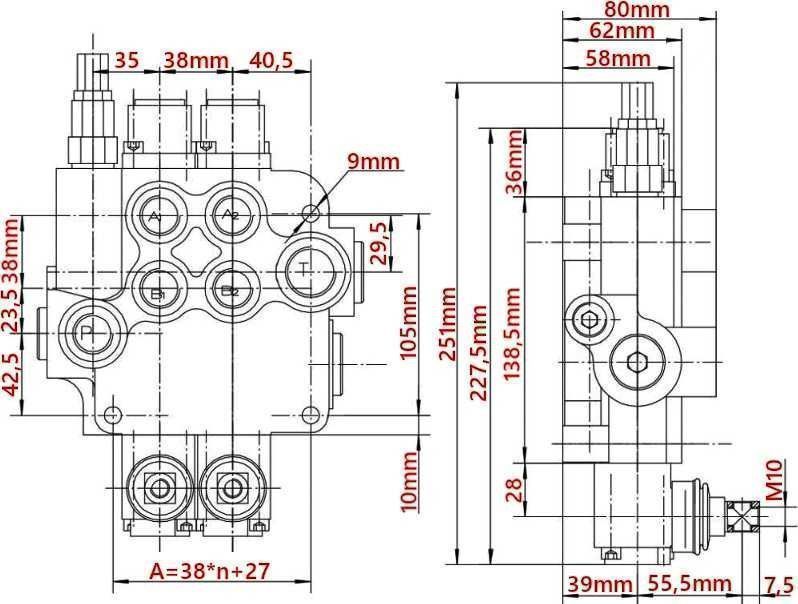 Rozdzielacz Hydrauliczny 6 SEKCYJNY 80L DO TURA [2010]
