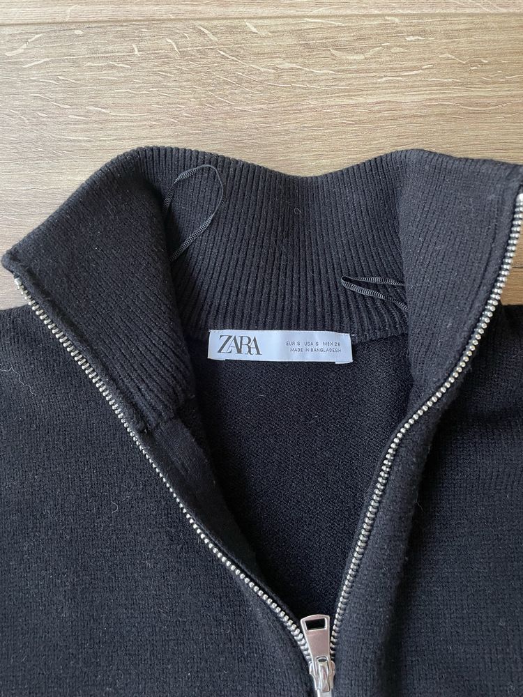 Светр жіночий на молнії Zara розмір S