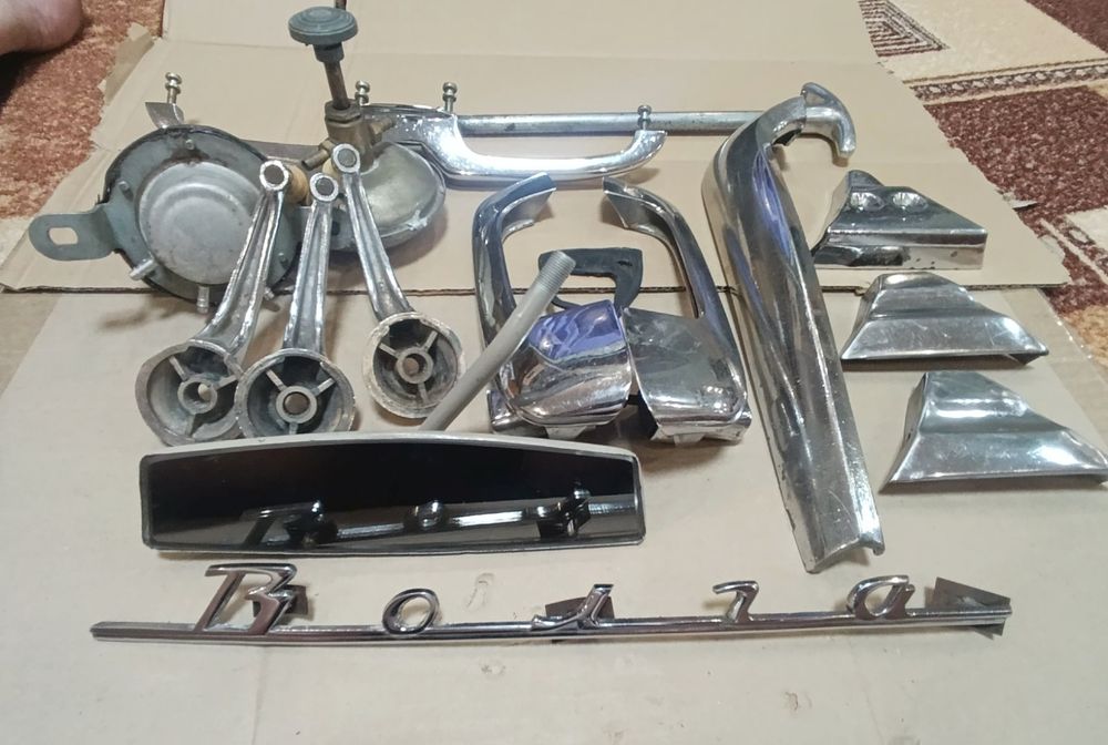 Ручки салона элементы ГАЗ 21 Волга хром ссср