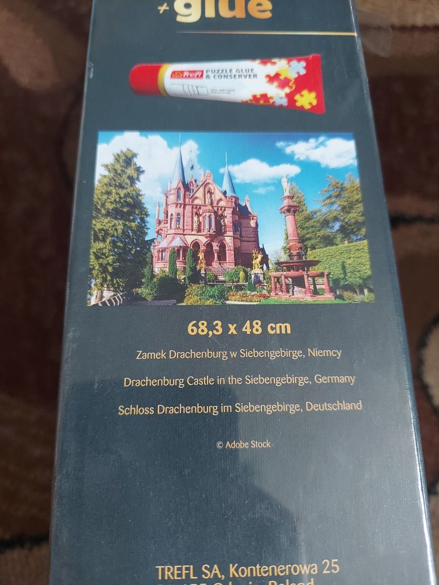 Nowe puzzle Zamek