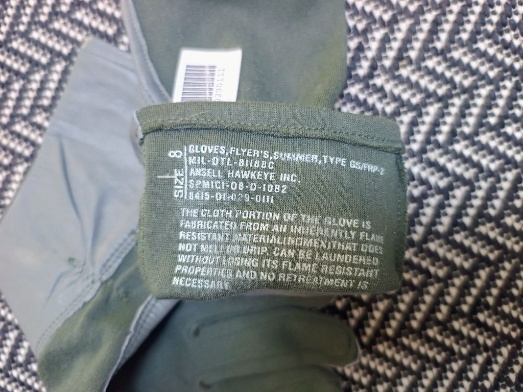 Rękawice nomex us army SUMMER FLYER'S GLOVE GS/FRP-2