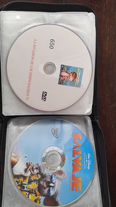 Filmes DVD para crianças em espanhol, português e inglês.