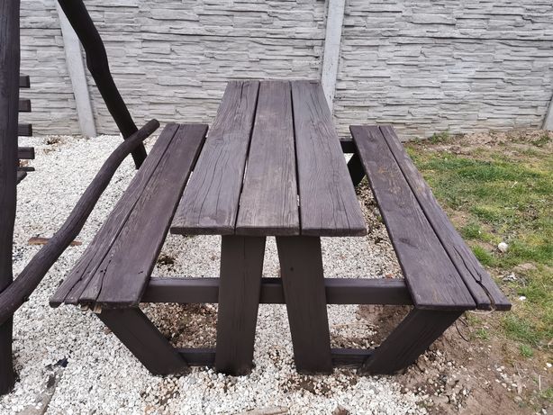Stół ławka ogrodowa 6 osobowa