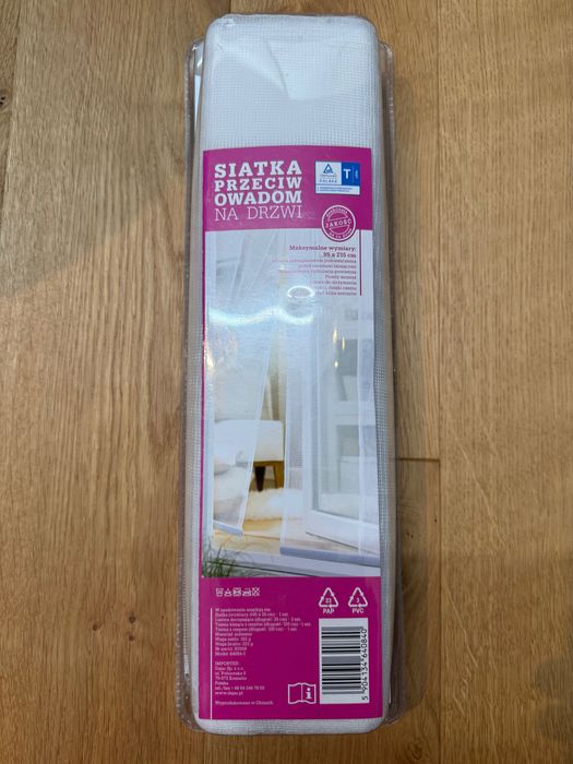 Siatka przeciw owadom na drzwi 95 x  215 mm