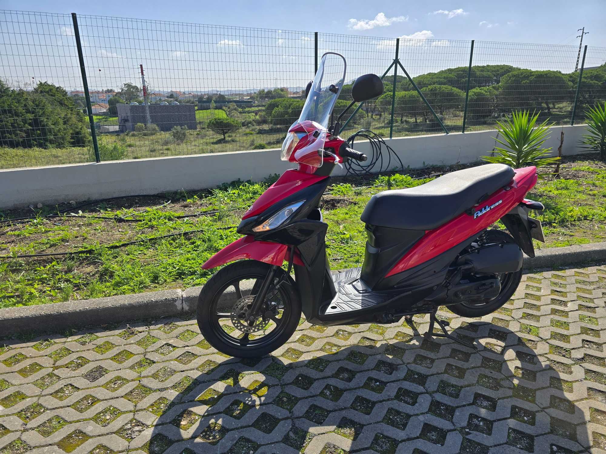 Scooter Suzuki Address 110, 53251, 2016, com revisão e garantia