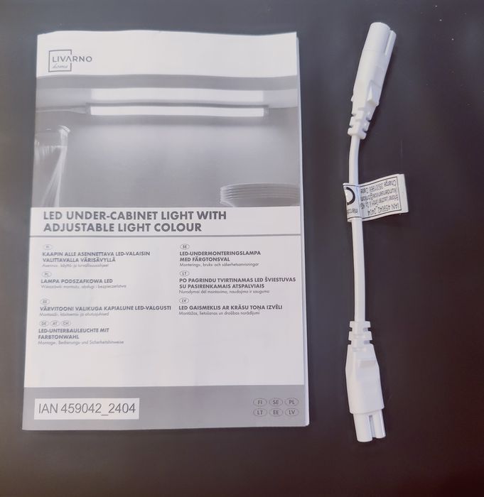 Przewód połączeniowy do lampy podszafkowej led