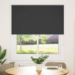 Vidaxl Roleta Zaciemniająca Czarny 135X130Cm Szerokość Tkaniny 131,6Cm