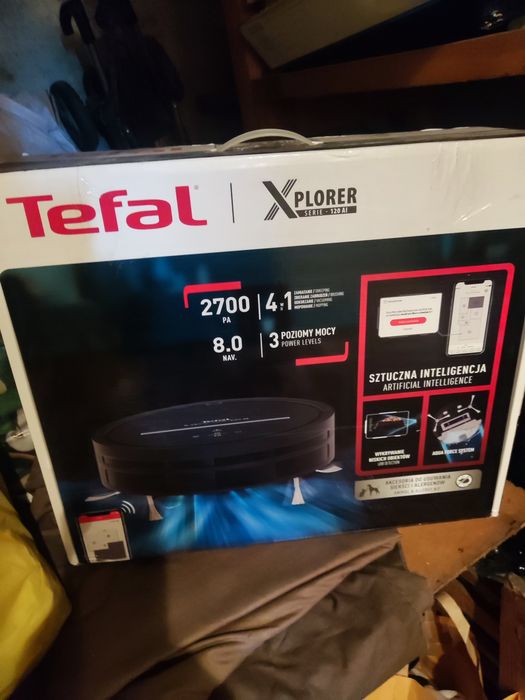 Robot sprzątający Tefal X-plorer Serie 120 AI