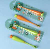 Дитяча зубна щітка Морквина 2+